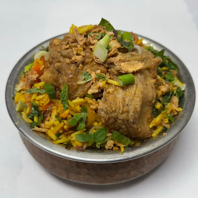Fish Biryani.