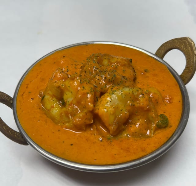 Shrimp Tikka Masala.