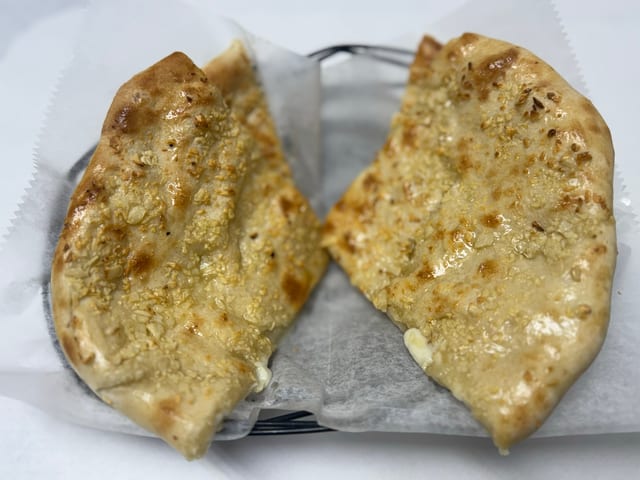 Garlic Cheese Naan.