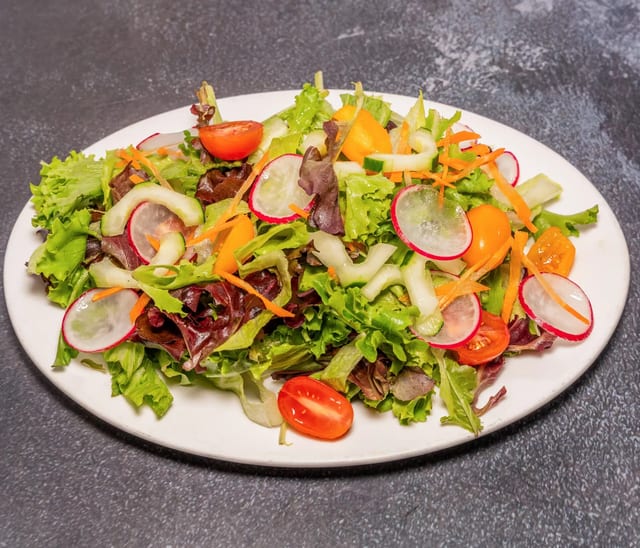 Mixed Green Salad.
