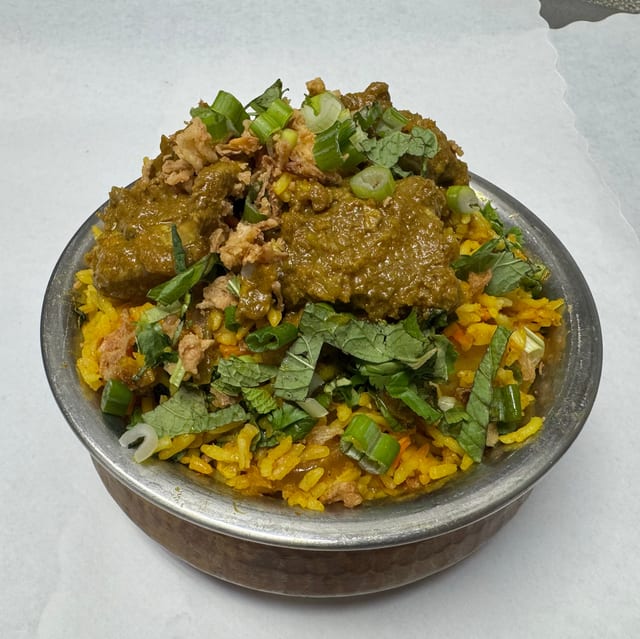 Lamb Biryani.